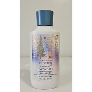NEW Bath & Body Works Frosted Coconut Snowball Body Lotion Full Size 8 Fl Oz